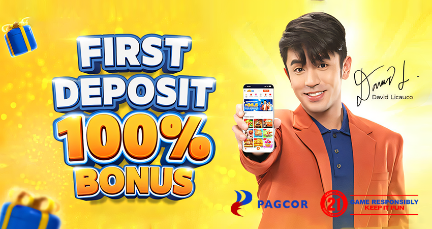 First Deposit 100% Bonus